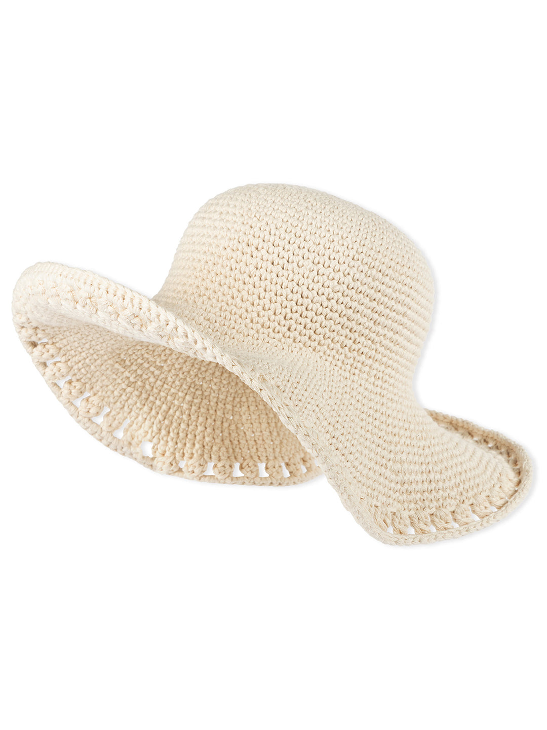Haakpakket Natural Cotton strandhoed