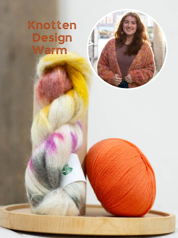 Breipakket Bernadette vest - Silkhair Hand-Dyed