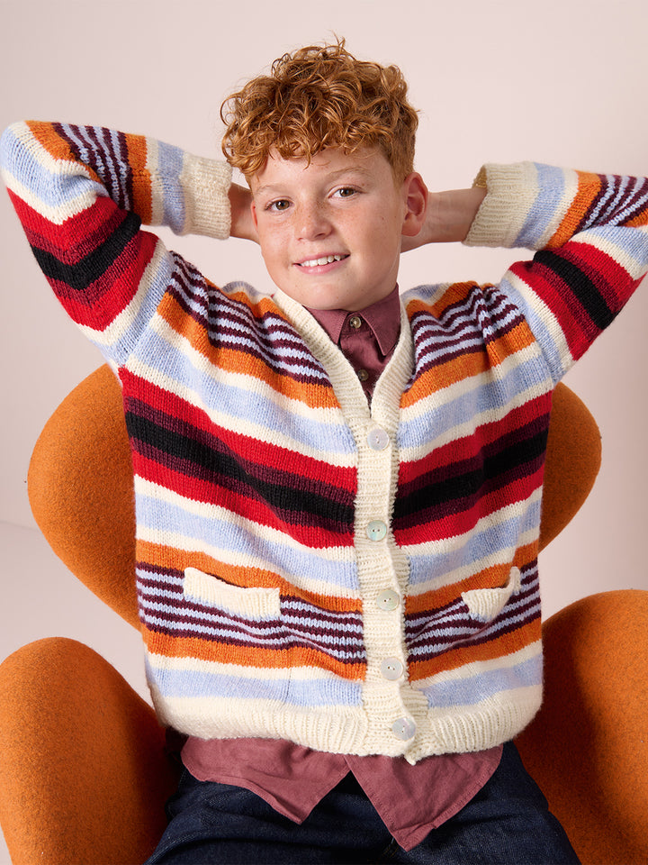 Breipakket Cool Merino gestreept vest - kids