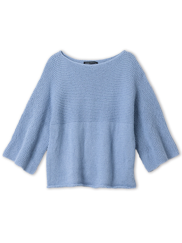 Breipakket Summer Softness trui met ribbels