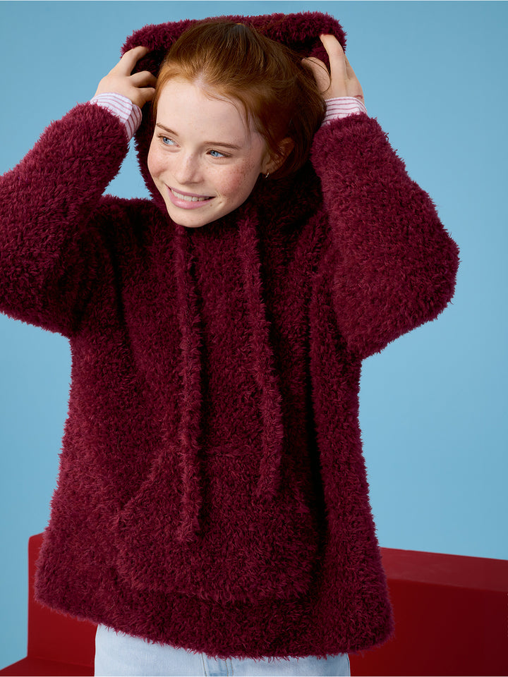 Breipakket Pelliccia hoodie