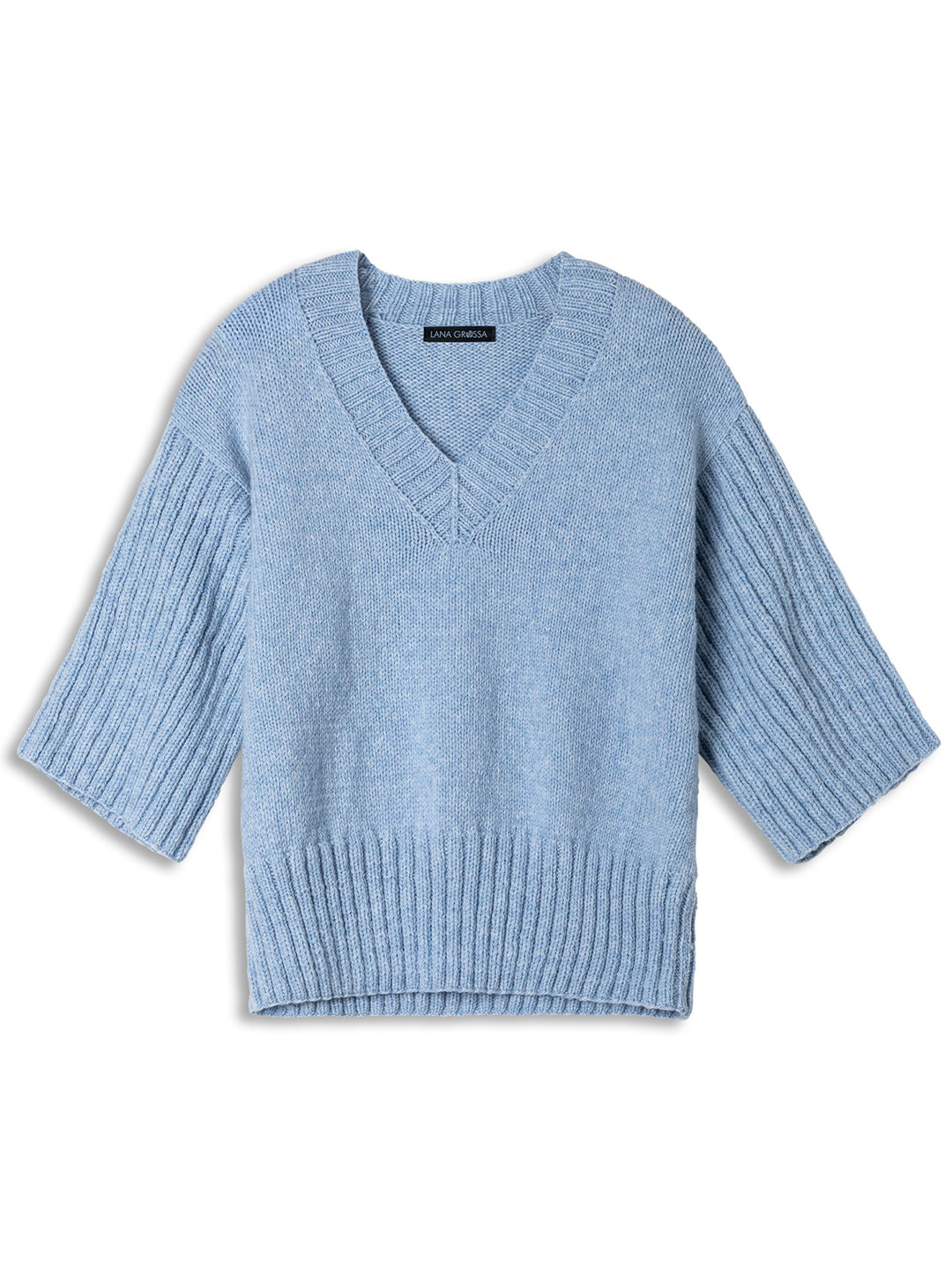 Breipakket Cool Merino trui met v-hals