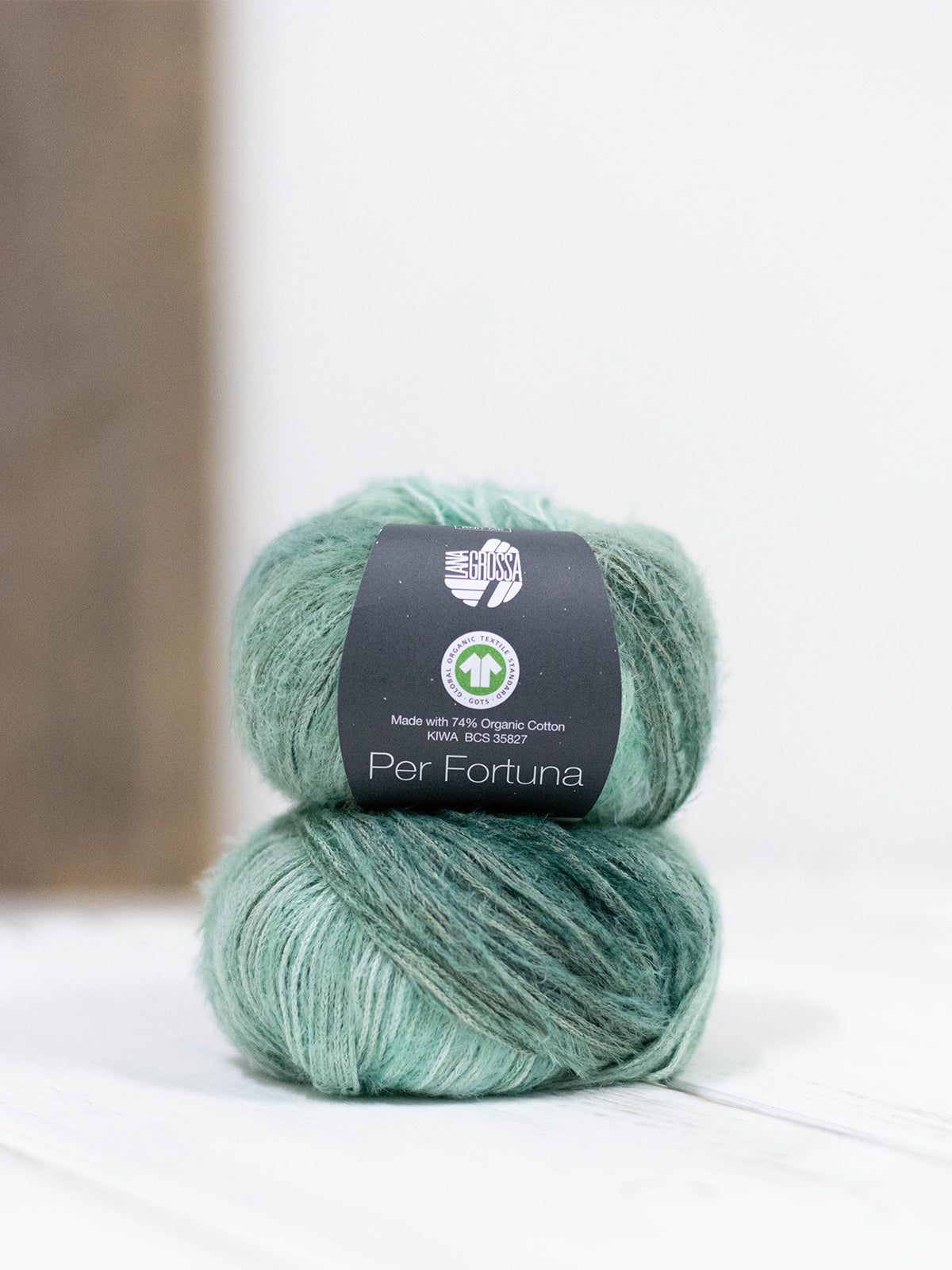 Per Fortuna Dégradé 102 Grijs/Zwartgroen/Jade/Natuur