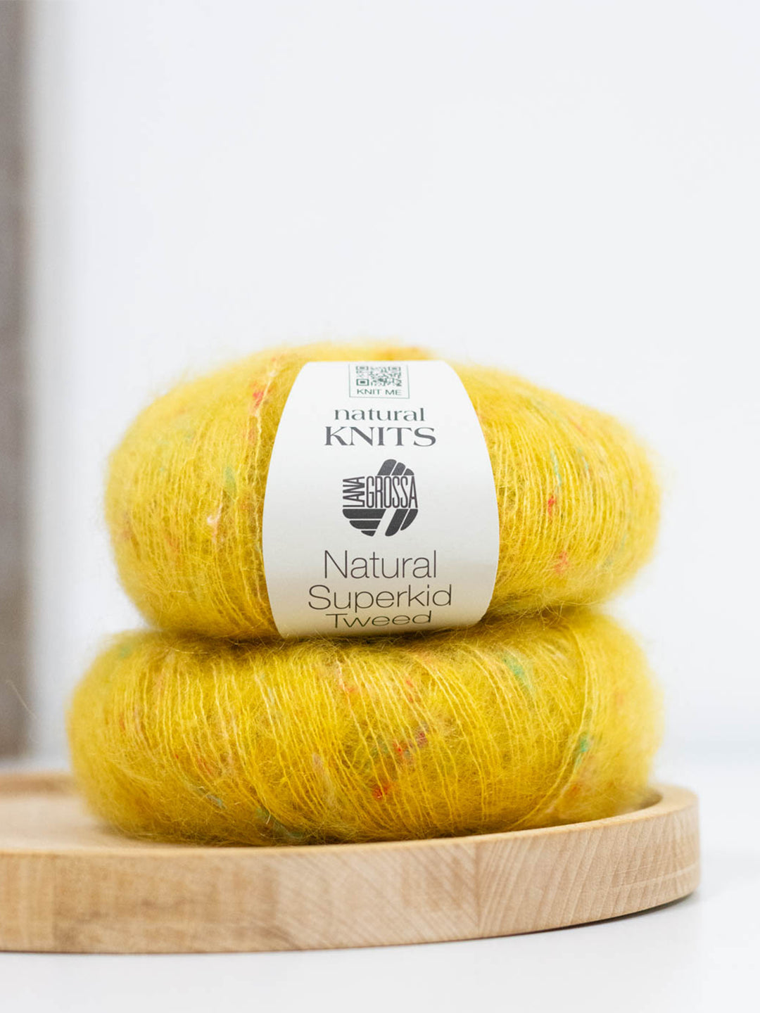 Natural Superkid Tweed 644 Saffraangeel