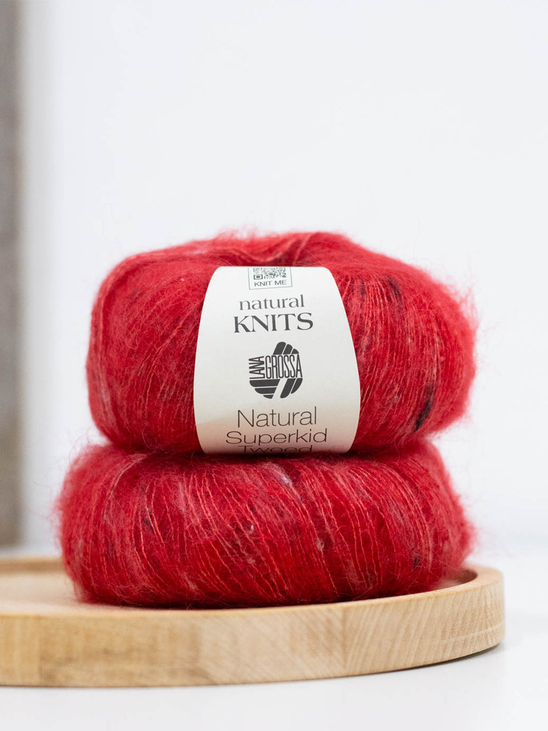Natural Superkid Tweed 641 Rood