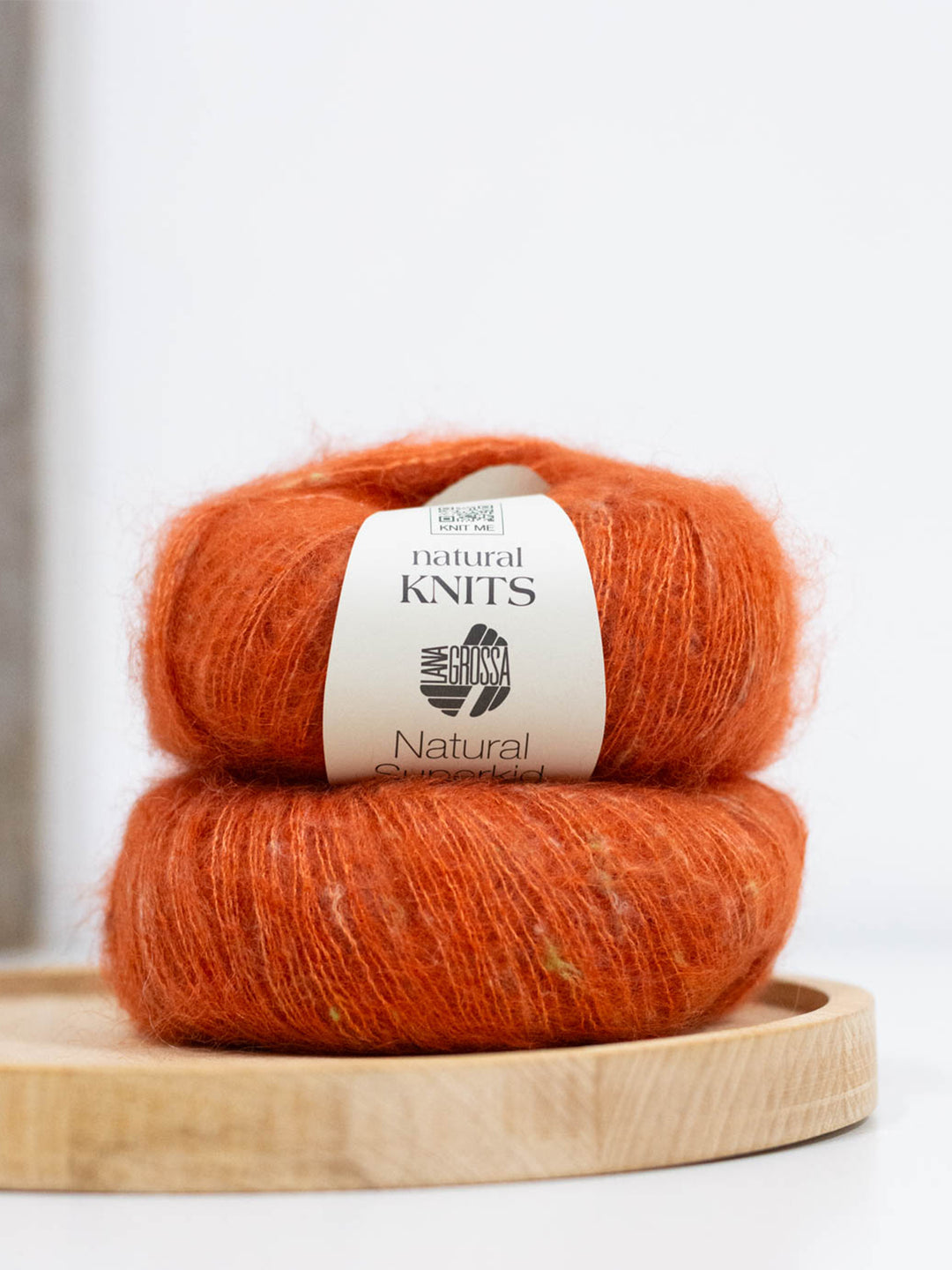Natural Superkid Tweed 640 Koperrood