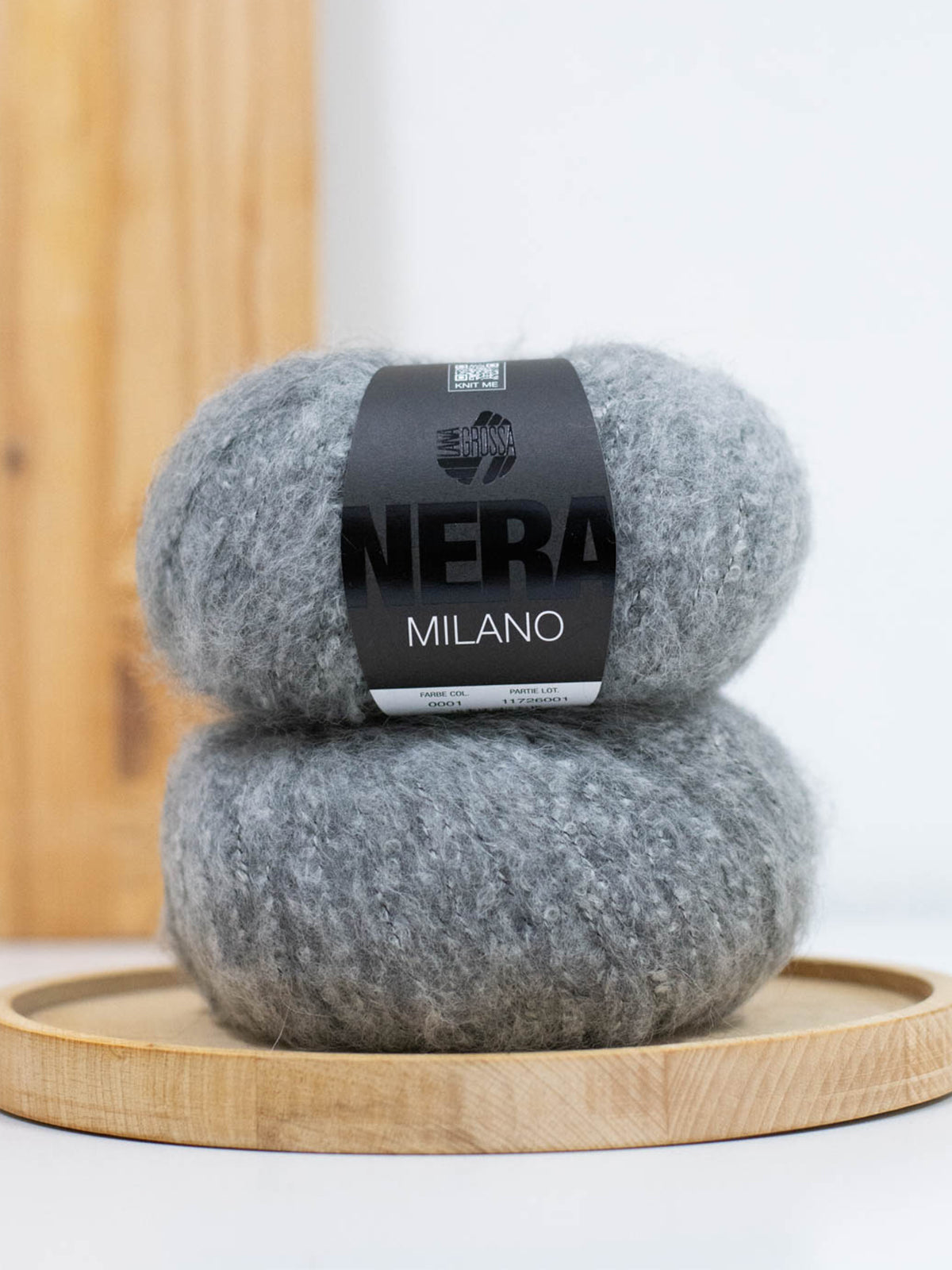 Milano 001 Grijs gemêleerd