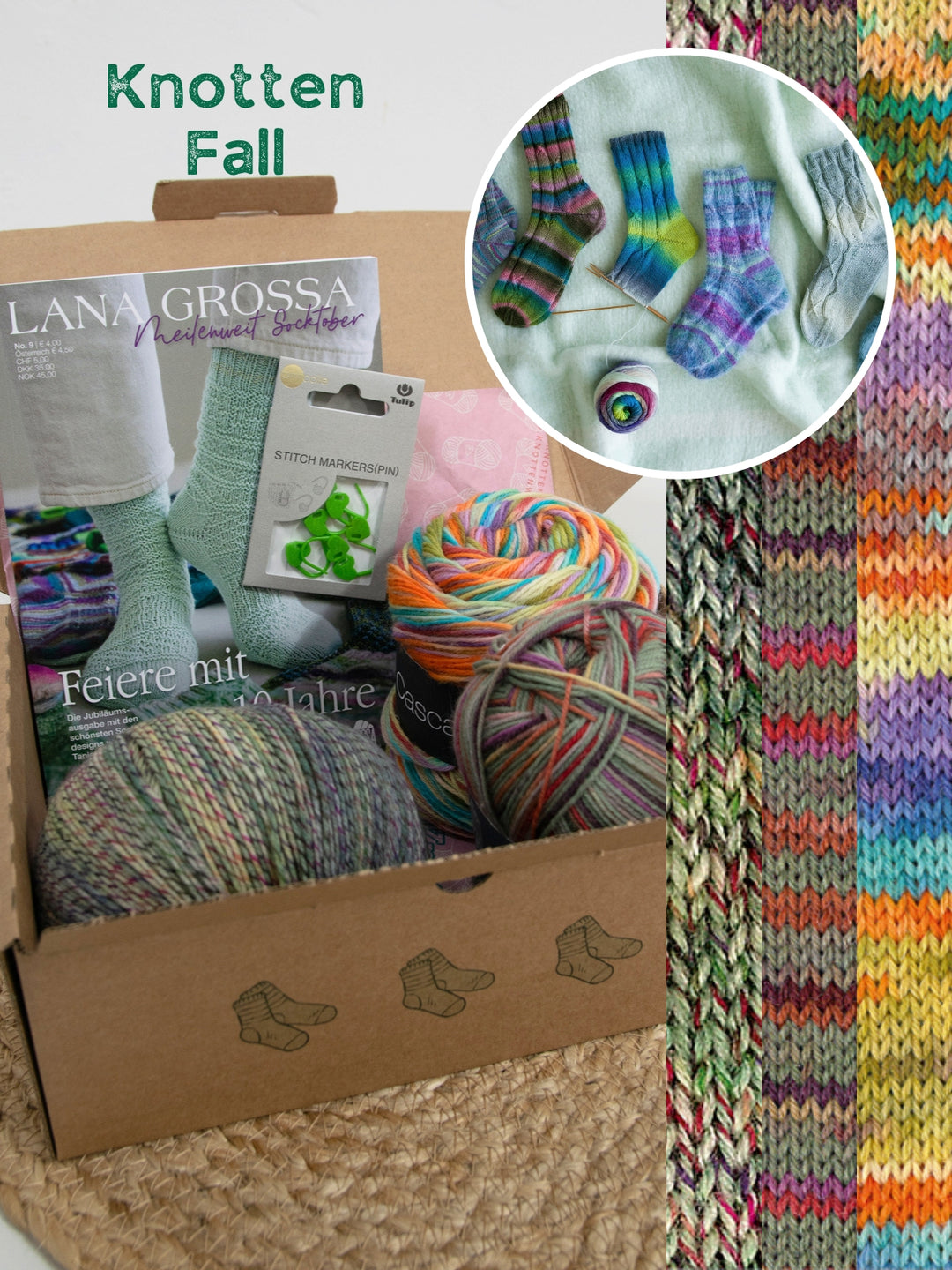 Socktober Pakket Knotten - Tanja Steinbach