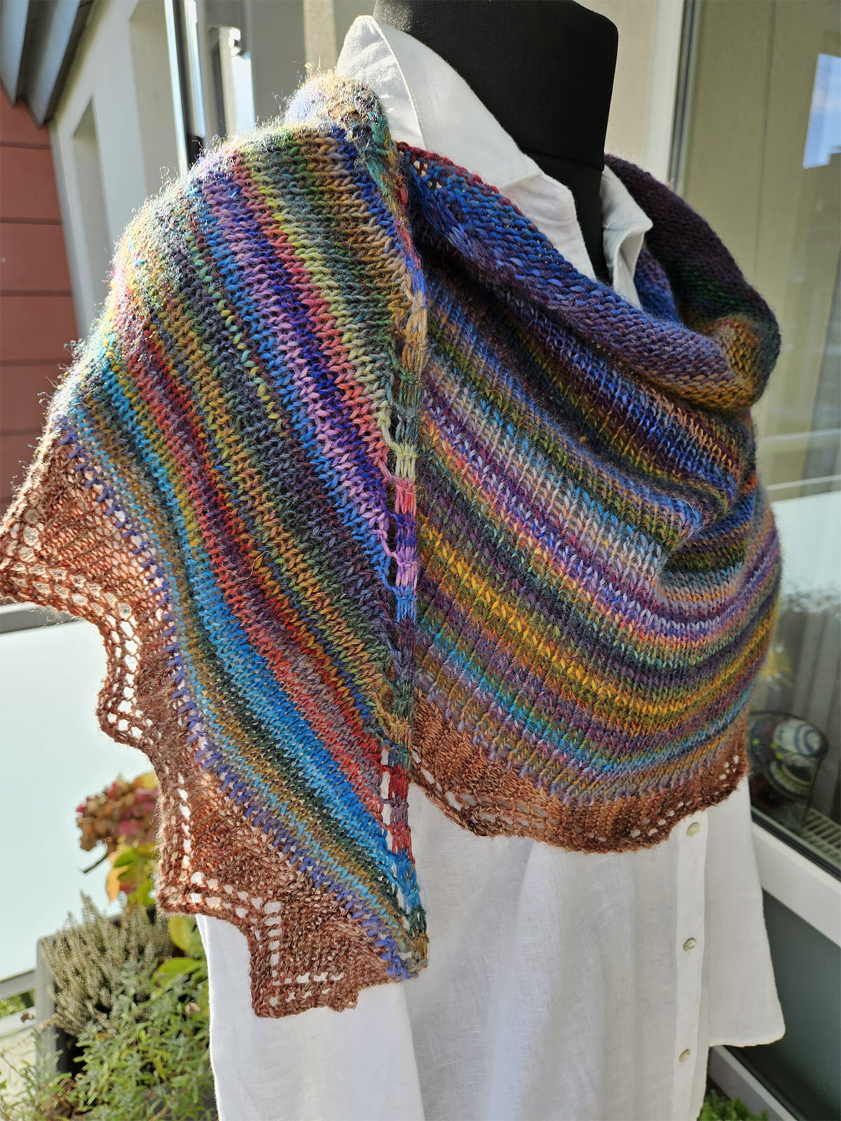 Lina & Lily Hidjab-sjaal met gouden glitters, chiffon, Zilver