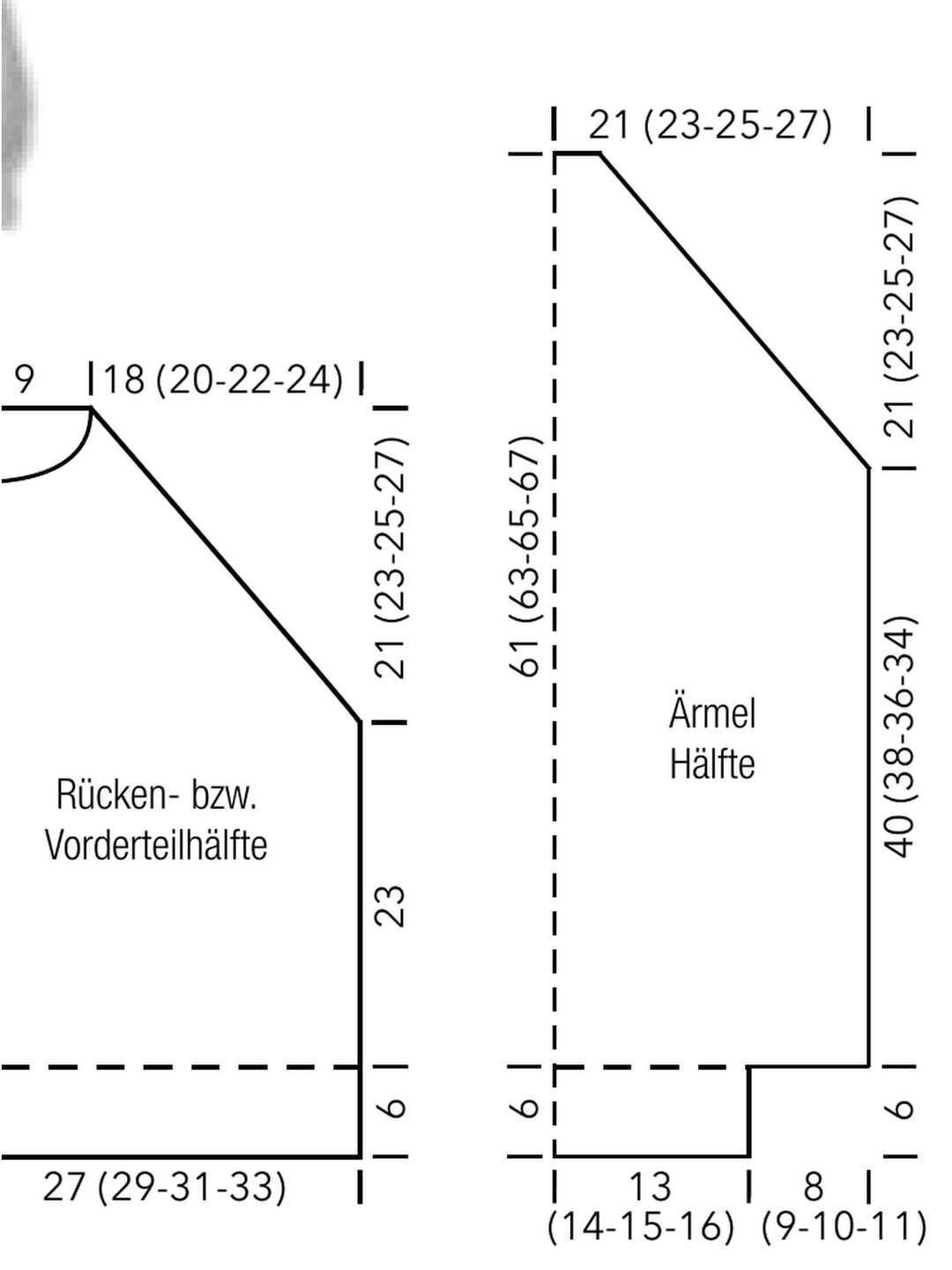 Breipakket Orsettini Glamour raglantrui