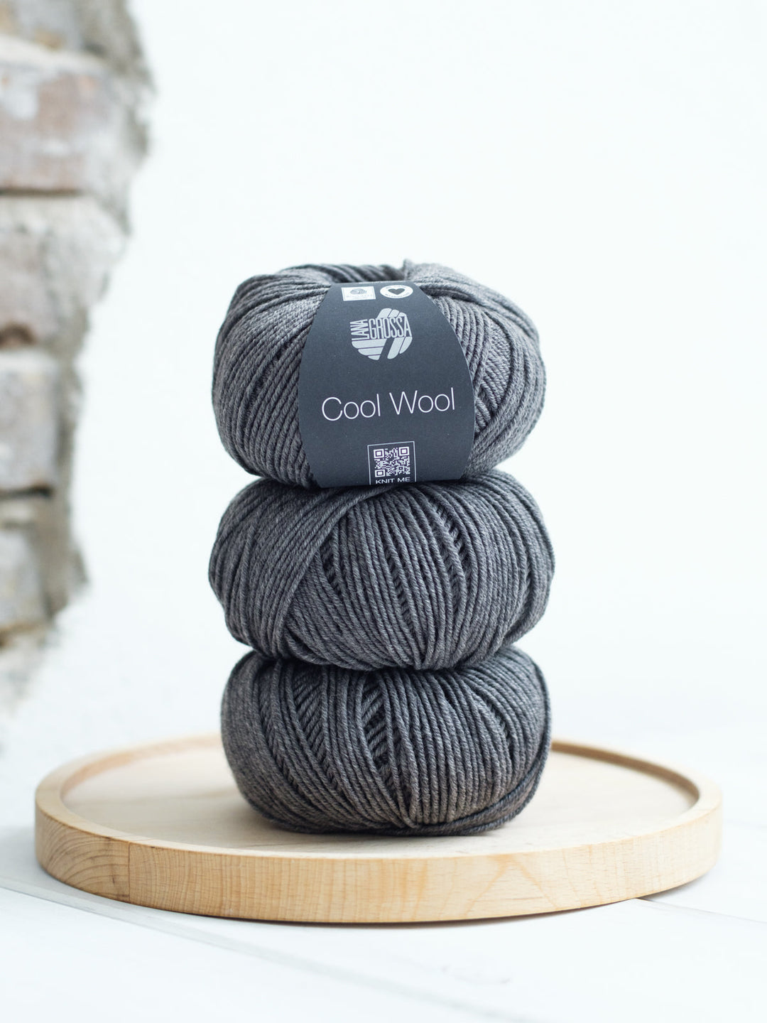 Cool Wool 412 Donkergrijs