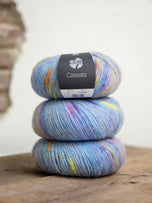 005 Lichtblauw/roze/geel/oranje/blauwlila