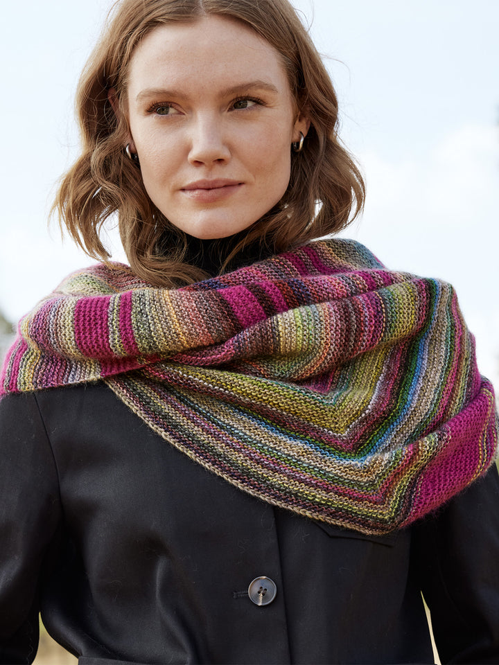 Breipakket Ecopuno Colorissimo assymetrische stola