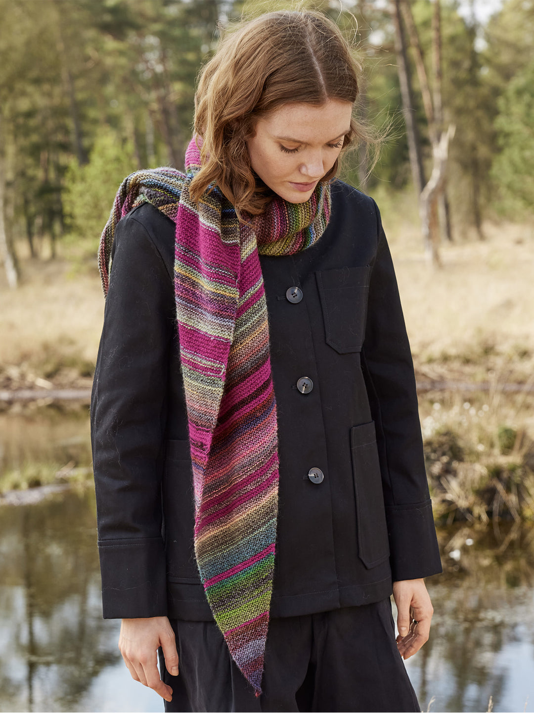 Breipakket Ecopuno Colorissimo assymetrische stola