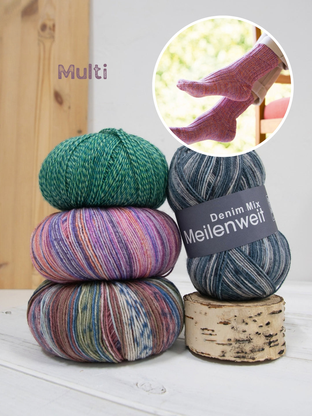 Breipakket sokkenproeverij Socktober
