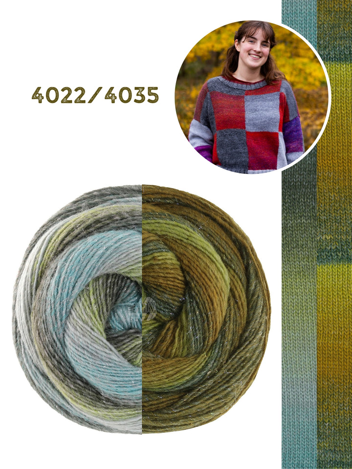 Breipakket Gomitolo Gala ruitentrui