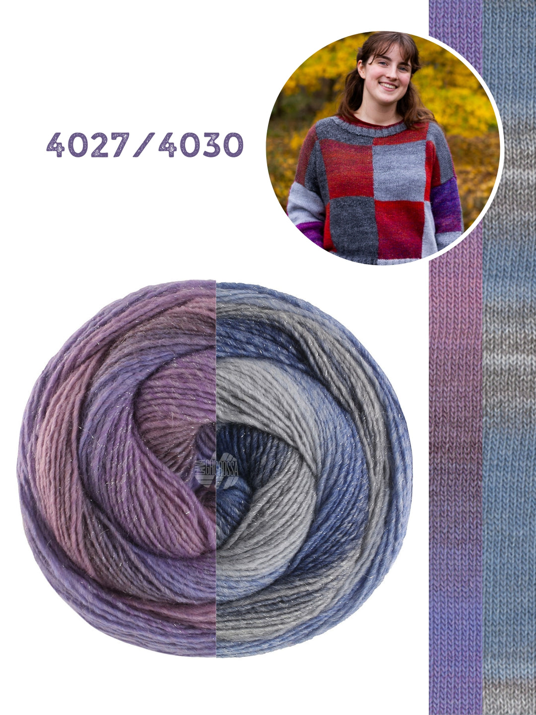 Breipakket Gomitolo Gala ruitentrui