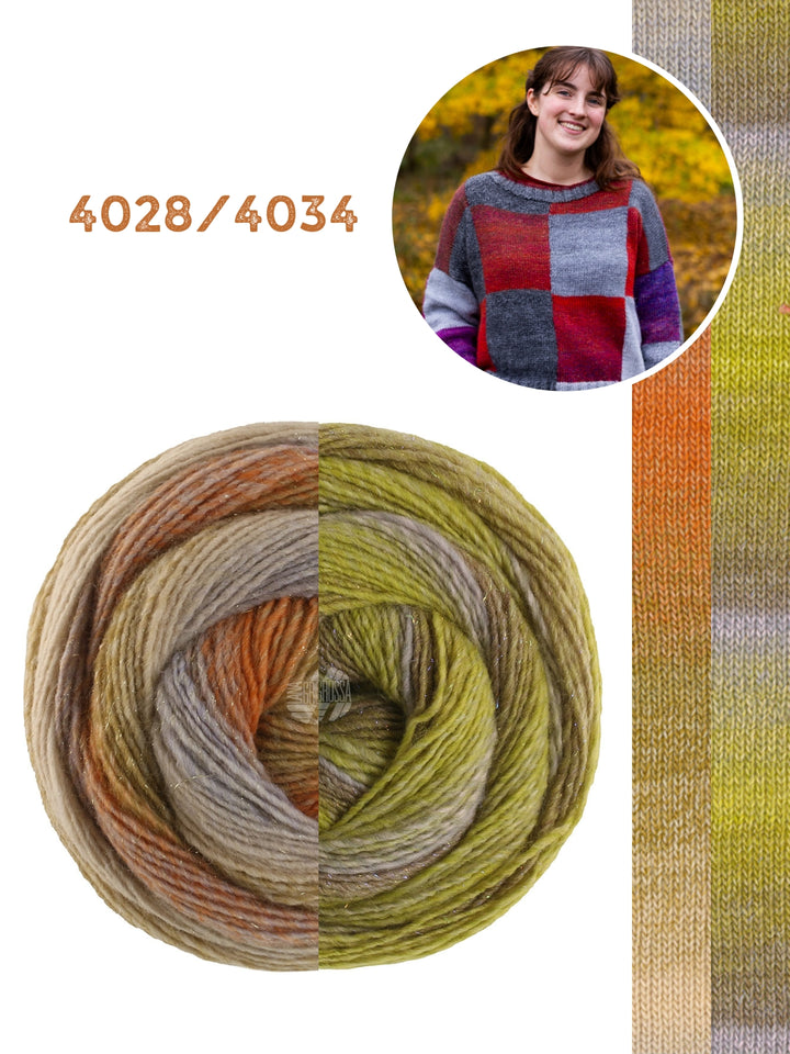 Breipakket Gomitolo Gala ruitentrui