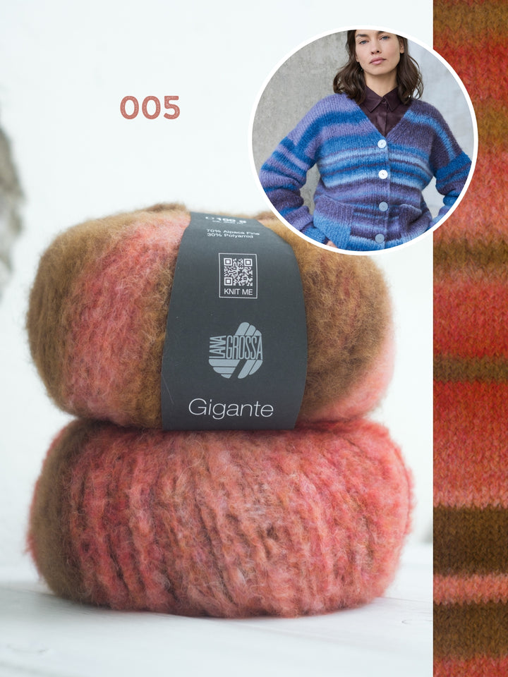 Breipakket Gigante top-down vest