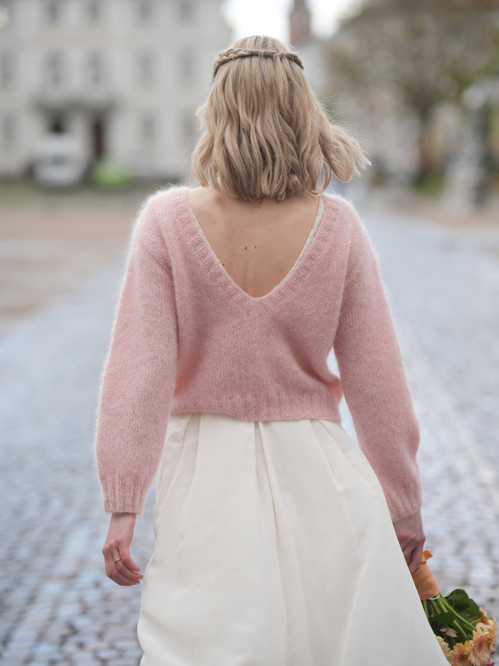 Breipakket Caspar V Neck Sweater - Kolibri by Johanna